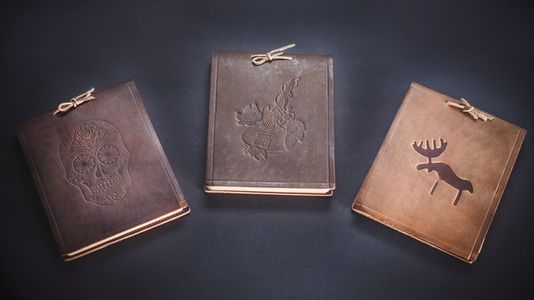 Muistilehtiö-Notepad omalla logolla tai aihiolla